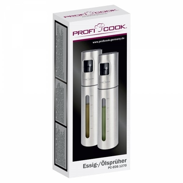 ProfiCook PC-EOS 1270 oil/vinegar dispenser 0.1 L Stainless steel