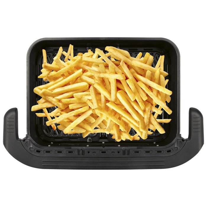 ProfiCook PC-FR 1313 H Double 10 L Stand-alone 2400 W Hot air fryer Black, Stainless steel
