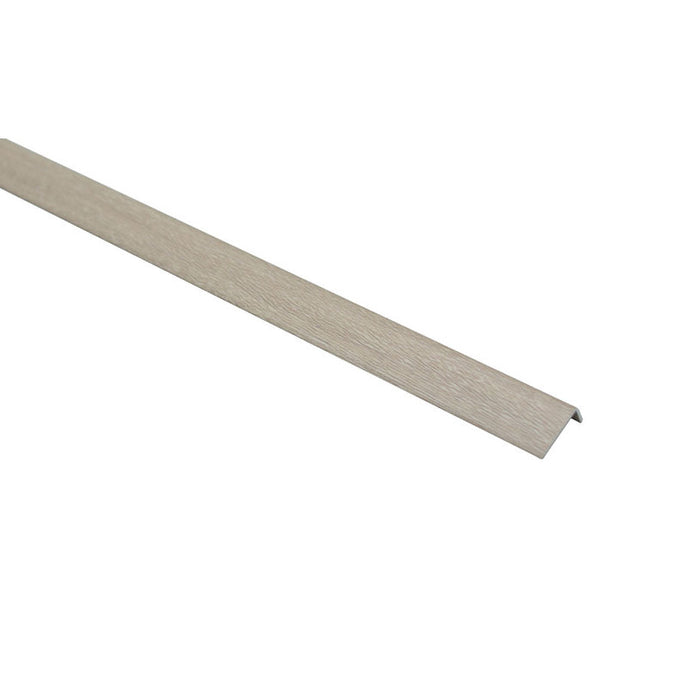 L-SHAPED TRANSITION BRACKET PROFILES TRADE 24 MM. LIGHT MAPLE 2.7 M.