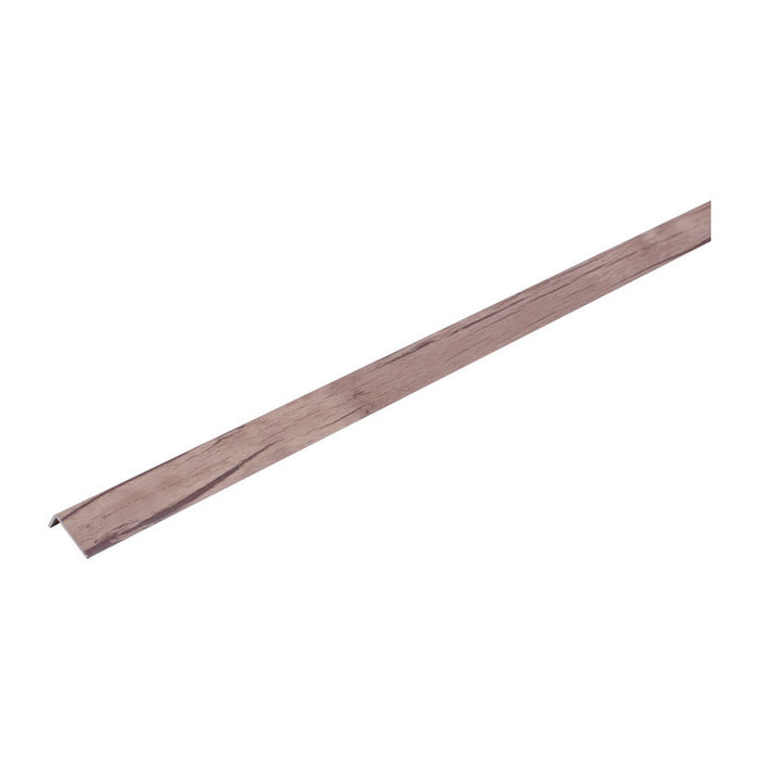 L-SHAPED TRANSITION STRIP PROFILES TRADE 24X10 MM. LIGHT ANTIQUE 0.9 M.
