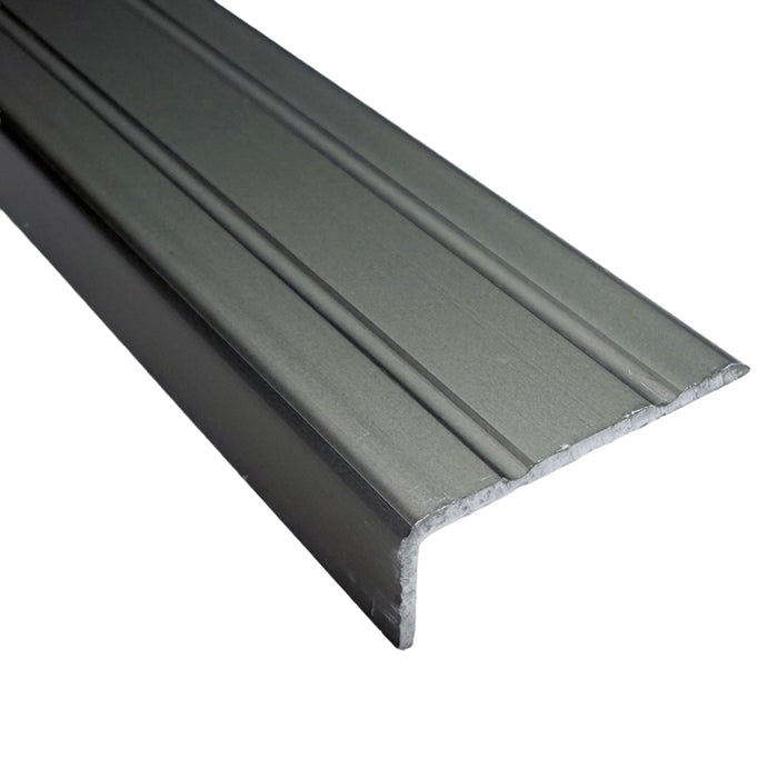 L-SHAPED MOLDING PROFILES TRADE 24X10 MM. INOX MAT 2.7 M.