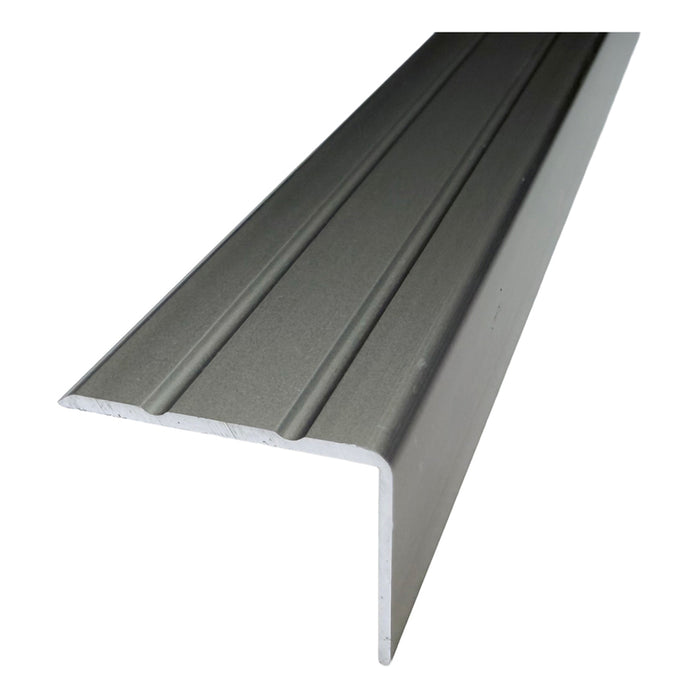 L-SHAPED PROFILES TRADE 25X17 MM. STAINLESS STEEL MATTE 2.7 M.