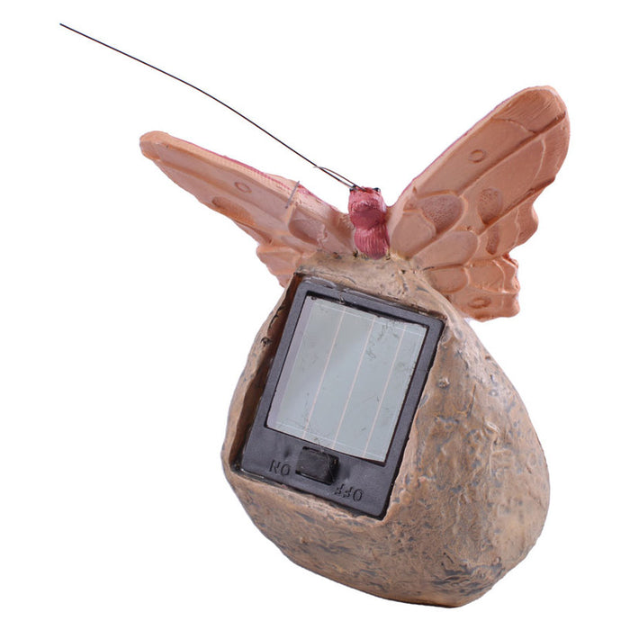 SOLAR DECO FIGURE BUTTERFLY 11CM PROGARDEN