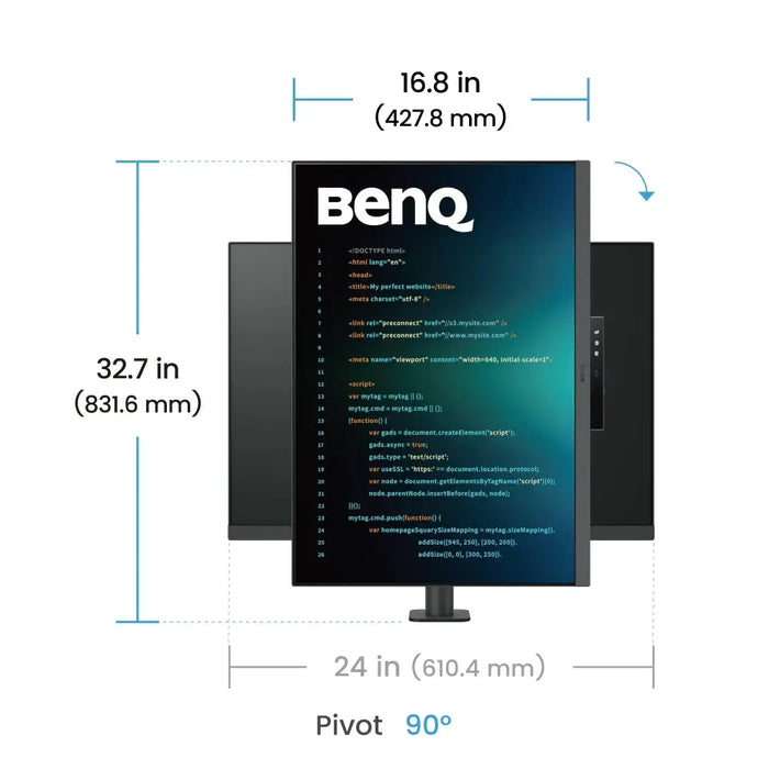 Programming monitor BenQ RD280UA 28.2’’ Ergo Stand - Монитори и публични дисплеи<<<Монитори и