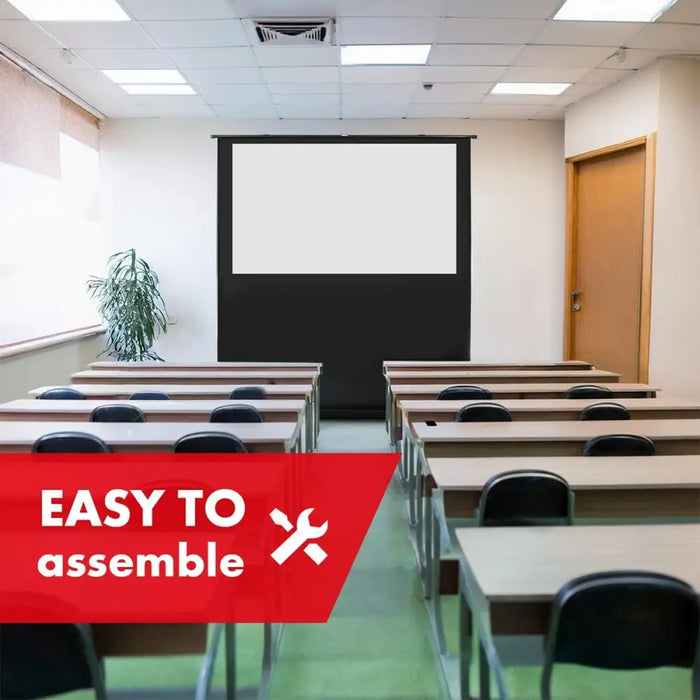 Projection Screen MacLean MC-212 80’’ - Екран за проектори<<<Електроника Периферни и резервни части<<<Компютри|