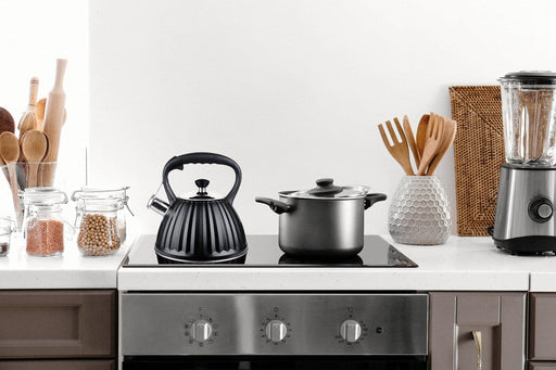 PROMIS Kettle 3.0 l ANTONIO matte black black handle - Non-electric kettlesAGD-CZN<<<Home Appliance