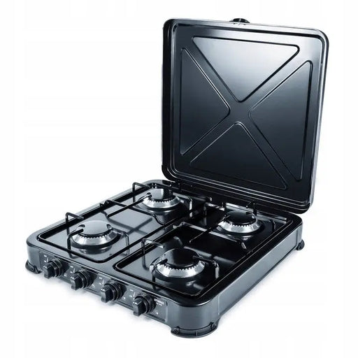 Promis KG400C hob Black,White Countertop Gas 4 zone(s) - Free-standing kitchensAGD-KWS<<<Home Appliance