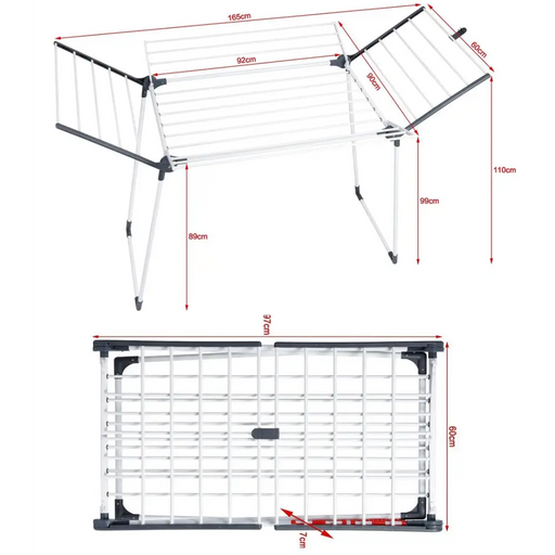 PROMIS MILANO clothes dryer extendable additional 4 wings - Bathroom and stand clothes dryerAGD-SUL<<<Home Appliance