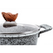 PROMIS Set of pots GRANITE saucepan 16 cm pots 20,24,28 brown handles - Non-electric pots / pansAGD-GAR<<<Home