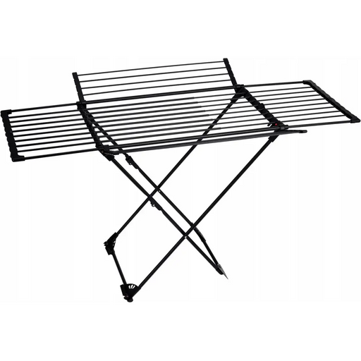 PROMIS SORRENTO laundry dryer extendable + 2 wings black - Bathroom and stand clothes dryerAGD-SUL<<<Home Appliance