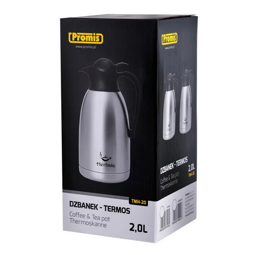 PROMIS Steel jug 2.0 l tea print - Flasks & thermal mugsAGD-TKT<<<Home Appliance - ProductsAGD<<<ActionPL