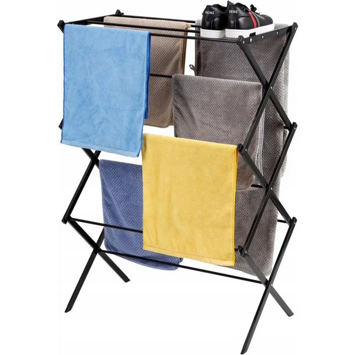 PROMIS TORINO laundry dryer vertical black - Bathroom and stand clothes dryerAGD-SUL<<<Home Appliance