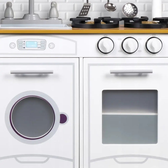 PROMIS Wooden children’s kitchen with accessories - KitchensZDR-KUC<<<(Games and toys) Wooden toysZDR<<<ActionPL