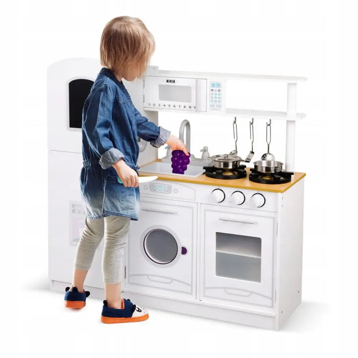 PROMIS Wooden children’s kitchen with accessories - KitchensZDR-KUC<<<(Games and toys) Wooden toysZDR<<<ActionPL