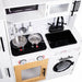 PROMIS WOODEN CHILDREN’S KITCHEN WITH ACCESSORIES - KitchensZDR-KUC<<<(Games and toys) Wooden toysZDR<<<ActionPL