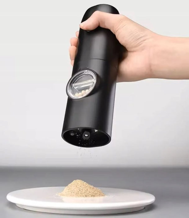 PROMIS Set of pepper and salt mills with stand MP35X2