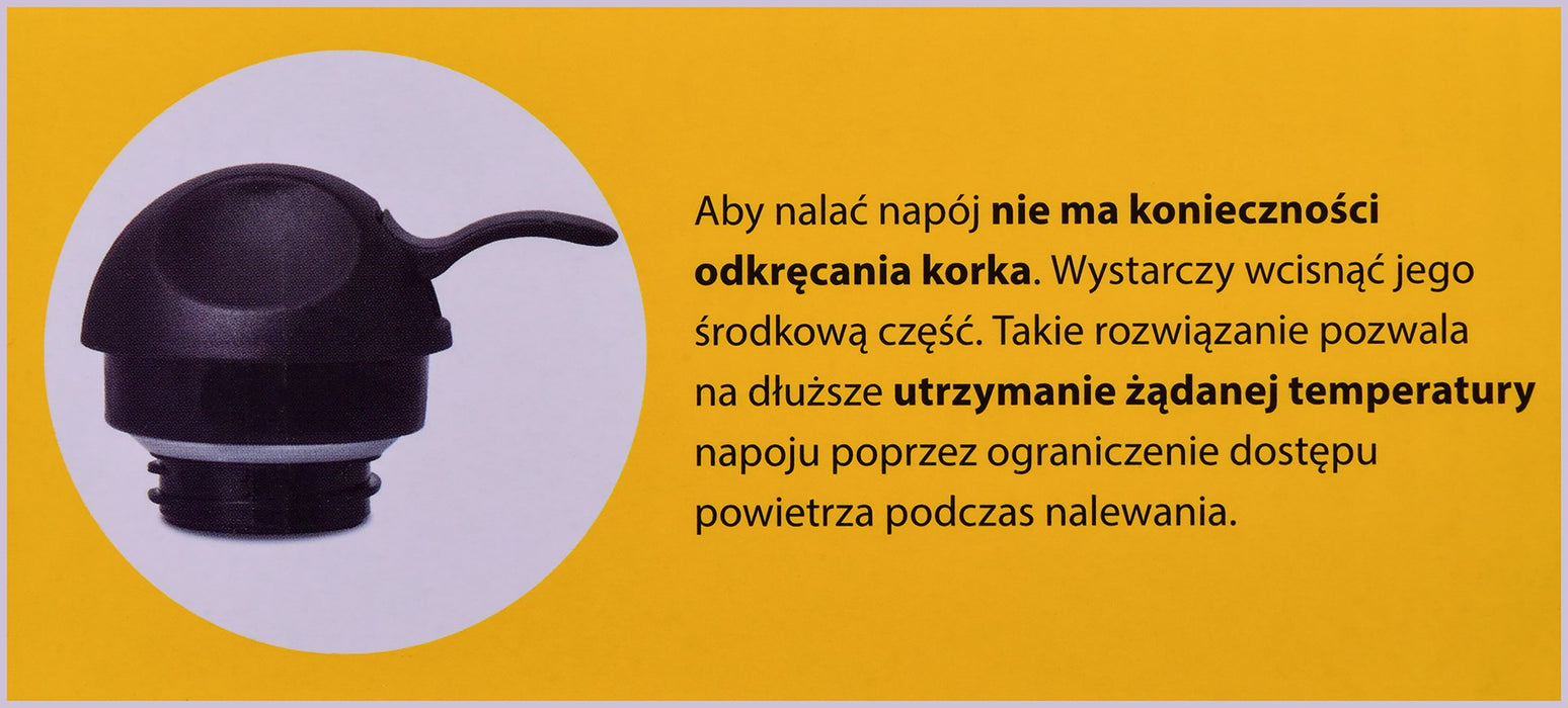 PROMIS Steel jug 1.5 l, tea print