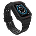 Protect Strap Band for Apple Watch 38/40/41mm Armored Case Strap - Black - Smartwatch straps and cases<<<HurtelXML