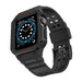Protect Strap Band for Apple Watch 38/40/41mm Armored Case Strap - Black - Smartwatch straps and cases<<<HurtelXML