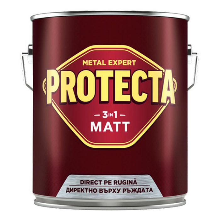 3 IN 1 ENAMEL LACQUER MATT BLACK 2.5 L PROTECTA