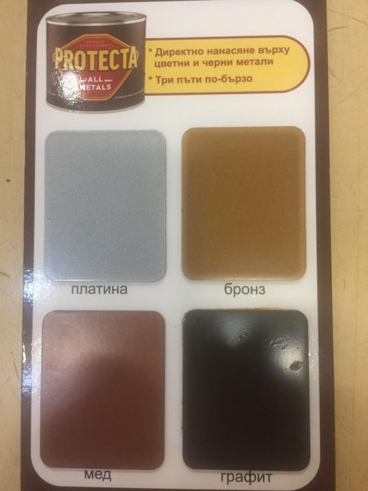 PAINT FOR ALL METALS PROTECTA ALL METALS