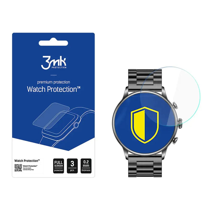 Protective film for the smartwatch screen 3mk Watch Protection ARC for myPhone Watch Elegant 2 - Cell phone protection