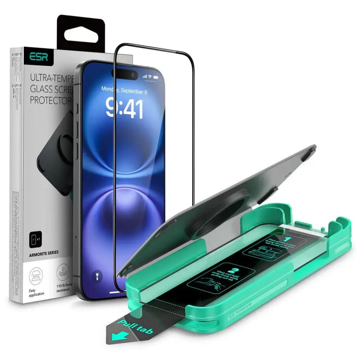 Protective glass for iPhone 16 Plus ESR Armorite - For smartphones<<<Tempered glass and screen protectors<<<GSM