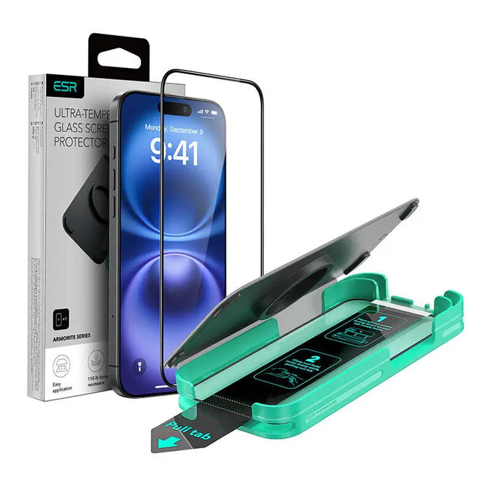 Protective glass for iPhone 16 Plus ESR Armorite - For smartphones<<<Tempered glass and screen protectors<<<GSM