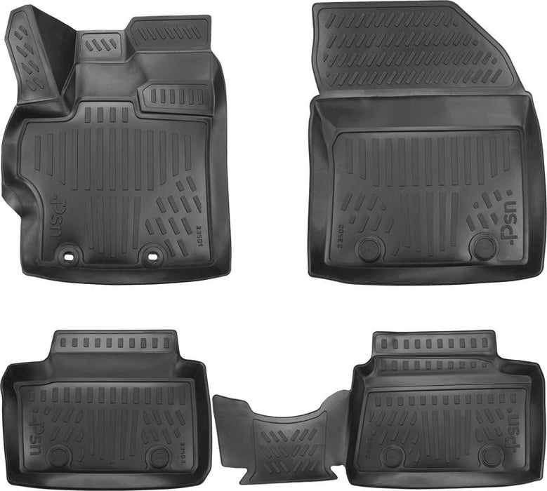 Гумени TPE 3D стелки Psn Toyota YARIS IV 2020 -