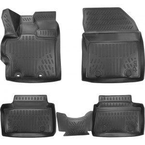 Гумени TPE 3D стелки Psn Toyota YARIS IV 2020 -