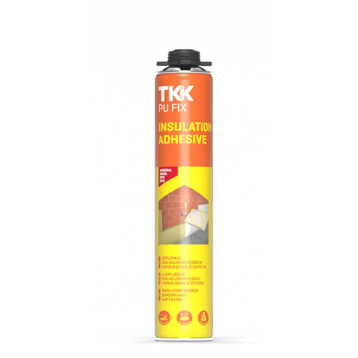 PU FOAM FOR THERMAL INSULATION TKK PU FIX INSULSTION ADHESIVE - Монтажна пяна<<<Уплътнители и фуги<<<Строителни
