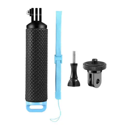 Puluz buoyancy mount for sports cameras and phones (DJI GoPro Insta360) (black) - Booms and selfie