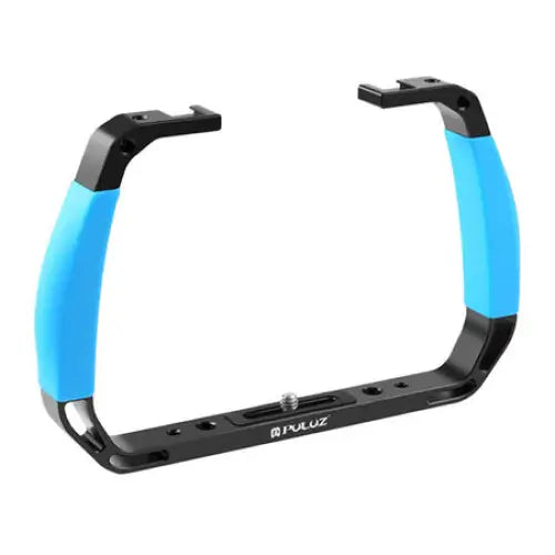 PULUZ dive mount for sports cameras (including Insta360 GO3 / X3) (blue) - Straps mounts
