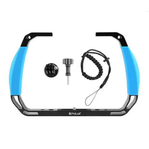 PULUZ dive mount for sports cameras (including Insta360 GO3 / X3) (blue) - Straps mounts