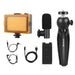Puluz live recording set tripod + LED light + microphone + phone clip PKT3132B - Sets<<<Photo and cameras<<<InnproXML