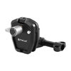 PULUZ motorcycle windshield clip for sports cameras (DJI Osmo Action 4 GoPro Hero 12 Insta360 Ace Pro / X4)(black)