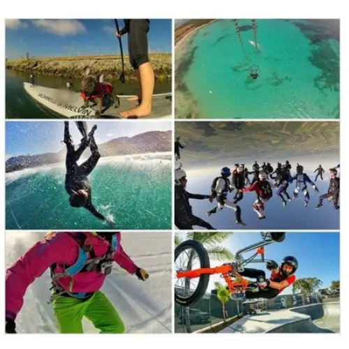 Puluz set of 20 accessories for sports cameras (including Osmo Action 5 Pro) PKT11 - Sets<<<Photo