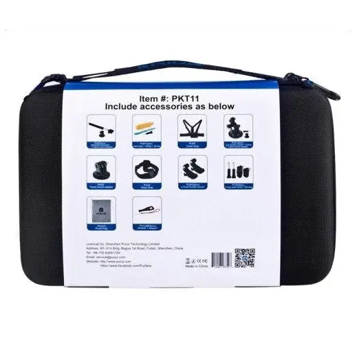 Puluz set of 20 accessories for sports cameras (including Osmo Action 5 Pro) PKT11 - Sets<<<Photo