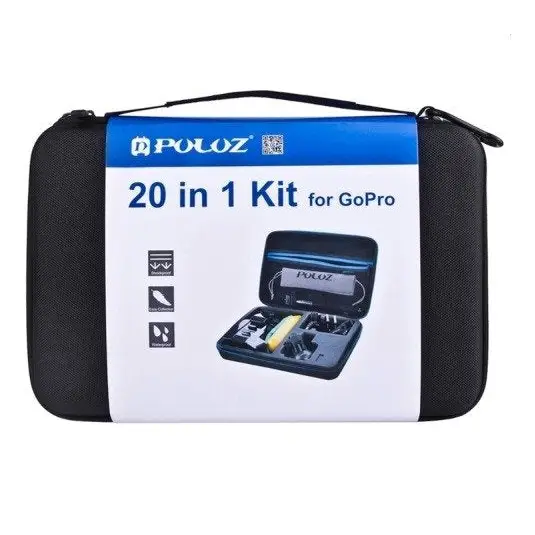 Puluz set of 20 accessories for sports cameras (including Osmo Action 5 Pro) PKT11 - Sets<<<Photo