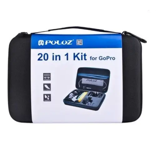 Puluz set of 20 accessories for sports cameras (including Osmo Action 5 Pro) PKT11 - Sets<<<Photo