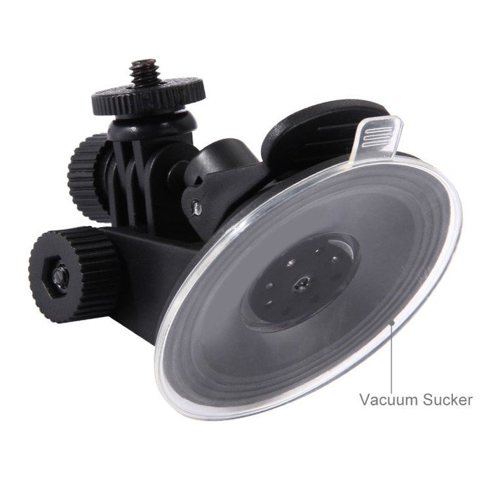 Puluz car windshield mount for sports cameras (including Osmo Action 5 Pro, Insta360 X5)
