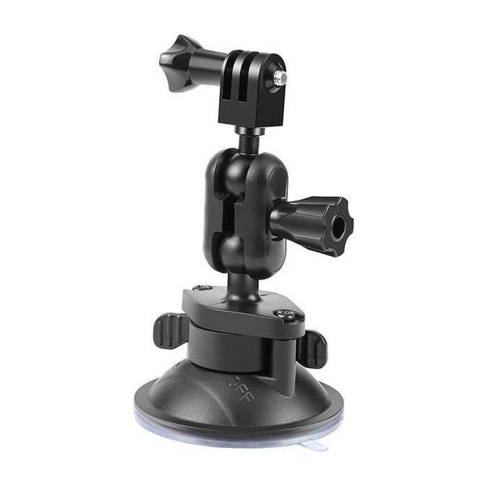 PULUZ suction cup mount for sports cameras (DJI, GoPro, Insta360) PU545B (black)