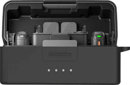 PULUZ Silicone Charging Case Protective Cover for DJI Mic 3 (Black)