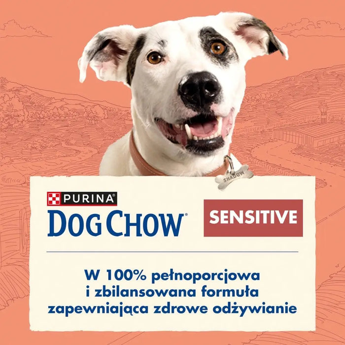 PURINA Dog Chow Sensitive Salmon - dry dog food - 14 + 2,5kg - Dry foodDLP-KAS<<<For the dogDLP<<<ActionPL