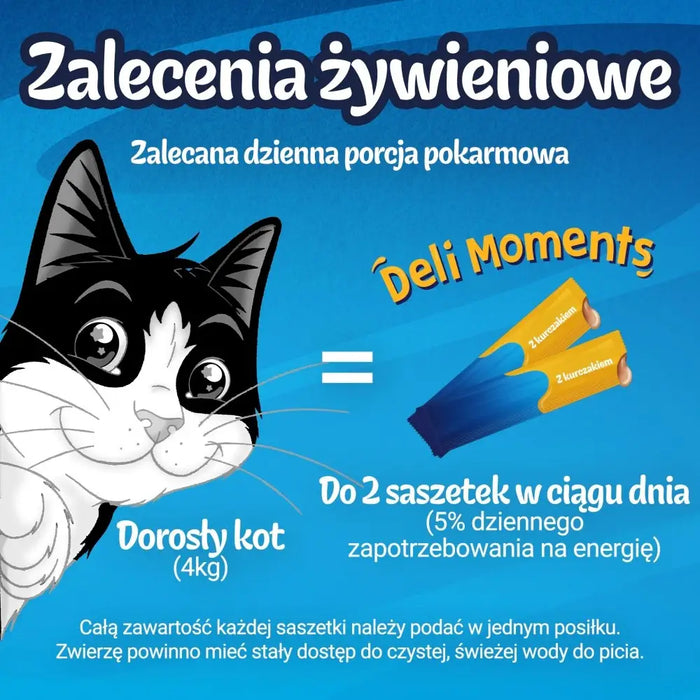 PURINA Felix Deli Moments Chicken - cat treats - 4x10g - DelicaciesDLK-PRZ<<<For the catDLK<<<ActionPL