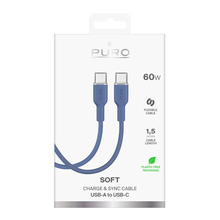 Puro Cable ’ICON’ from USB-C to USB-C 1.5m - *Kategoria tymczasowa<<<HurtelXML