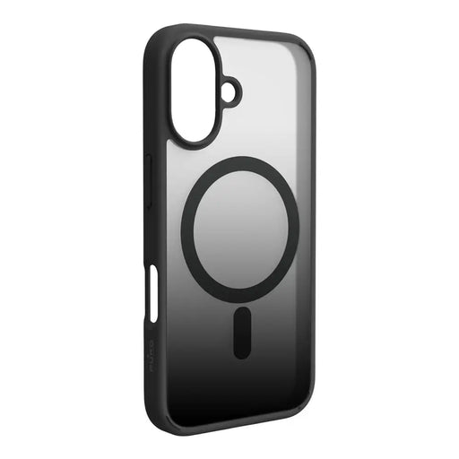 Puro Gradient MagSafe Silicone Case for iPhone 16 Plus - Black - Cell phone cases and covers<<<HurtelXML