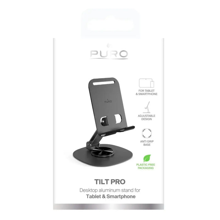 Puro Tilt Pro Aluminum Phone/Tablet Stand - Dark Gray - Podstawki do telefonów<<<HurtelXML