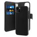 Puro Wallet Detachable MagSafe 2in1 PU Leather Case with Flap and Wallet for iPhone 14 / 13 - Black - Cell phone cases
