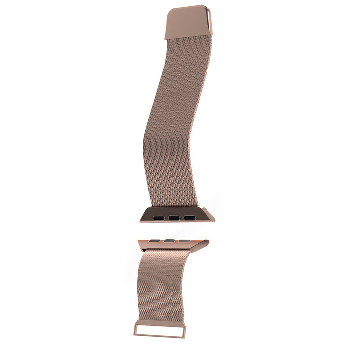 Puro Milanese Stainless Steel Apple Watch Band 38/40/41mm - Pink